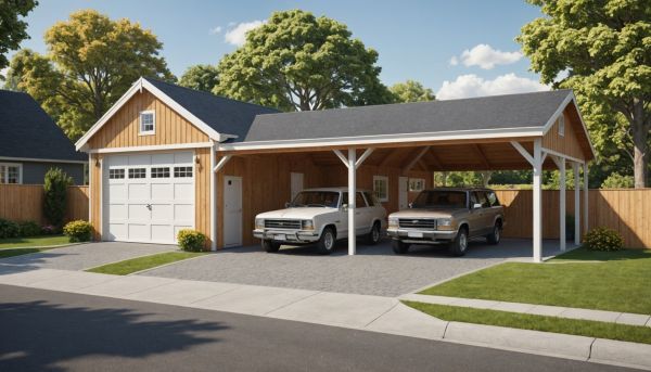 Abri de voiture en bois : carport ou garage, lequel choisir ?