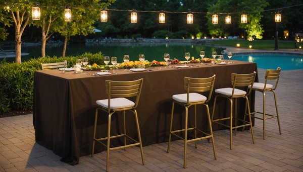 Mange-debout extérieur professionnel : le choix idéal pour vos événements