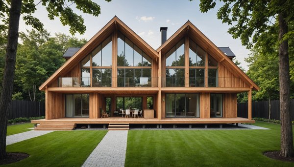 Maison en bois architecture moderne : un choix durable et stylé